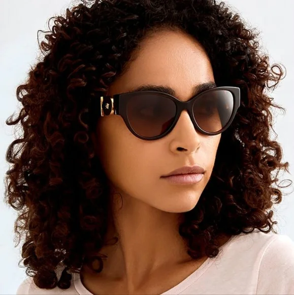 New Authentic VERSACEVersace acetate sunglasses Amazon.com: Versace VE 4445 108/87 Havana Acetate Rectangle  main image 4